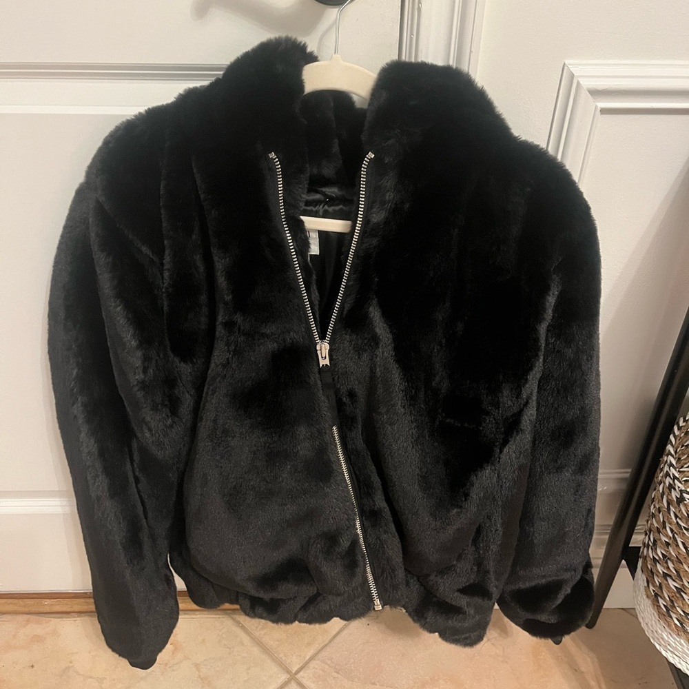 GAP Faux Fur Jacket